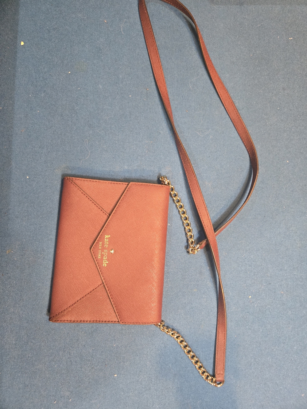 Kate Spade Cedar Street Monday Envelope Cranberry Crossbody Bag